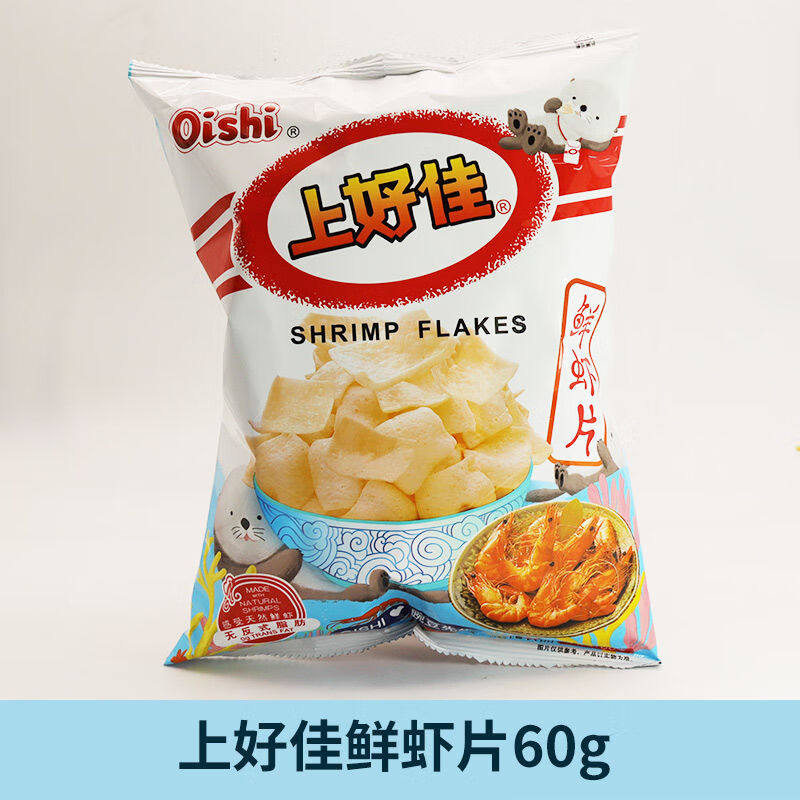 上好佳鲜虾片60g