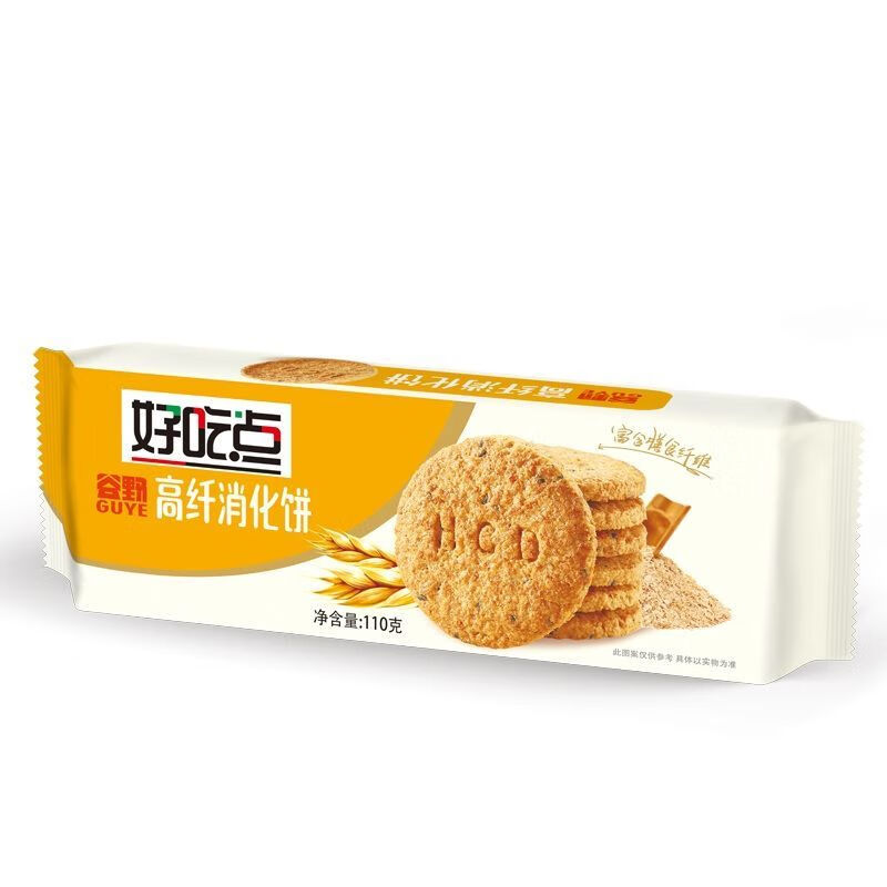 达利好吃点(高纤消化)饼干168g