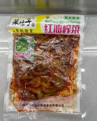 菜坛子红油榨菜（350g*20袋）
