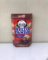 明治熊猫巧克力夹心饼干50g.