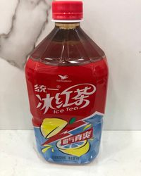 统一冰红茶柠檬味饮料1L