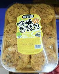 优可富啵啵香葱包