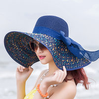 夏天海边大帽檐防晒遮阳出游度假百搭