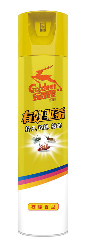 B052金鹿杀虫气雾剂500ml柠檬香
