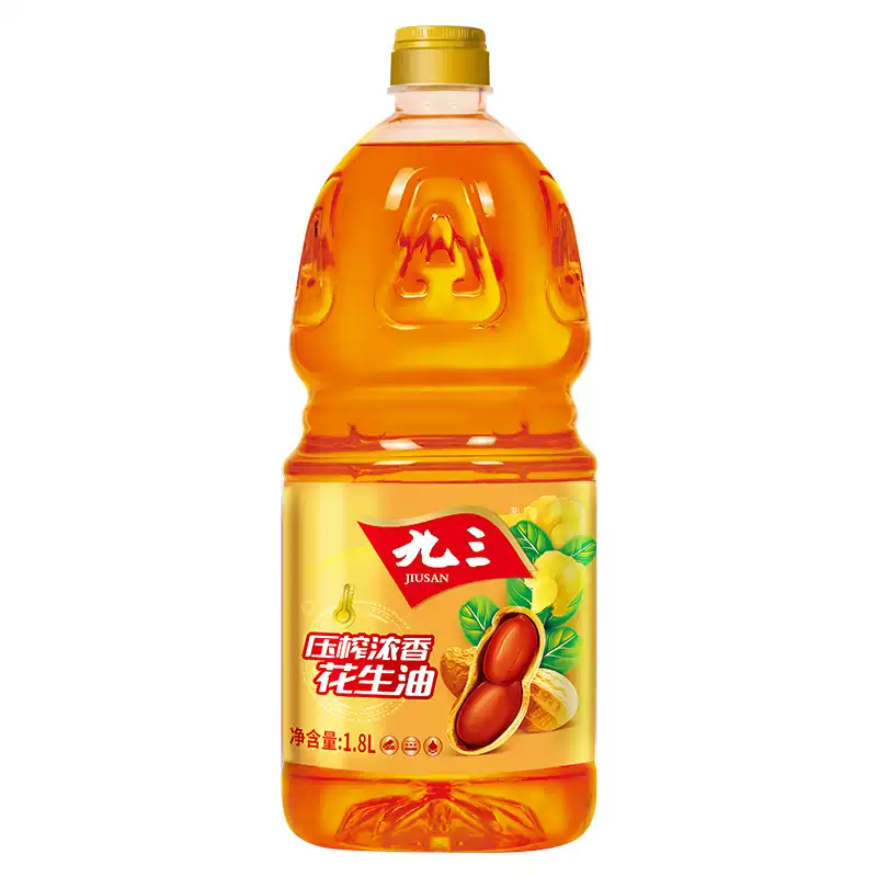 九三压榨浓香花生油1.8L