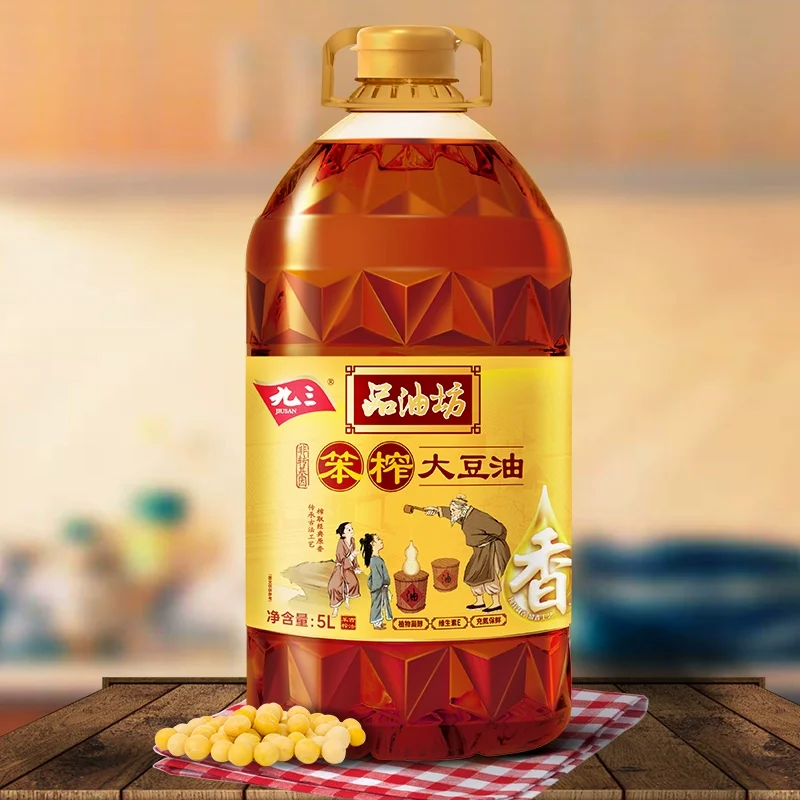 九三笨榨大豆油5L