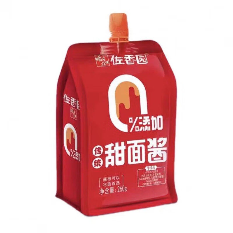 佐香园0添加甜面酱260