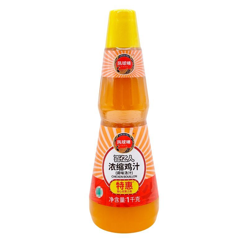 凤球唛百亿人鸡汁1kg*6瓶