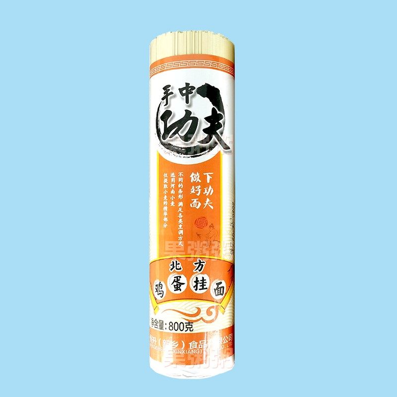 功夫鸡蛋面800g