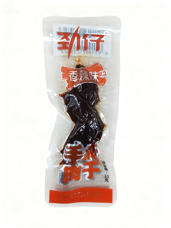 10g劲仔手撕肉干香辣味