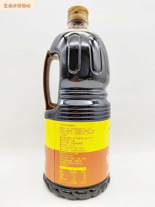 千禾特鲜生抽酱油1.8L