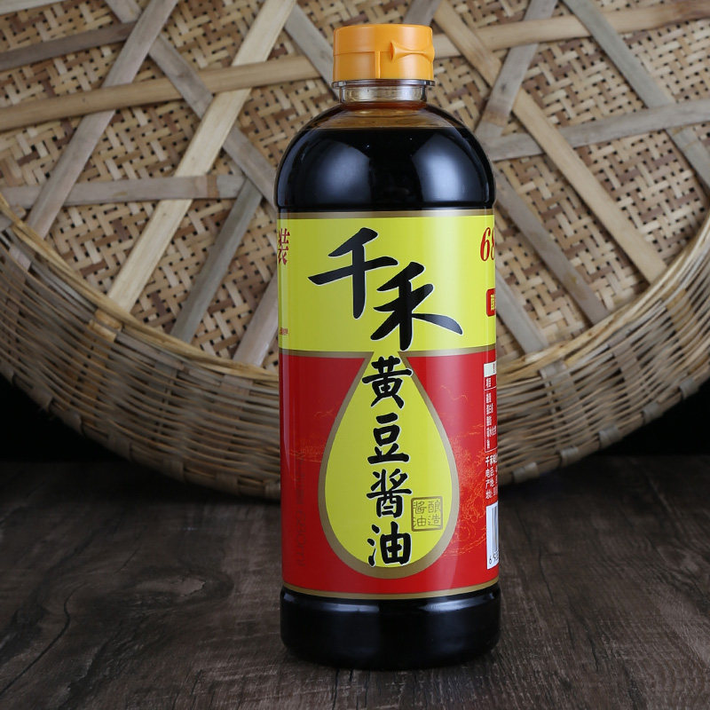 千禾黄豆酱油680ml