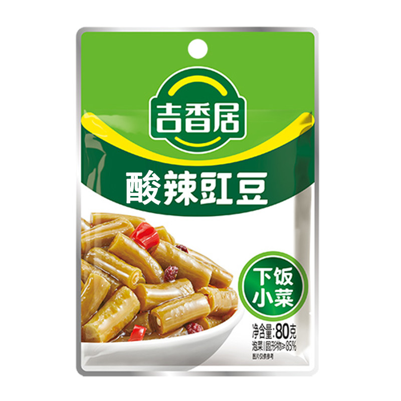 吉香居酸辣豇豆80g