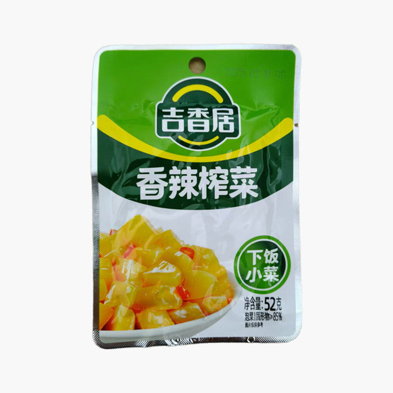 吉香居香辣榨菜52g