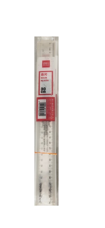 得力30cm直尺6230