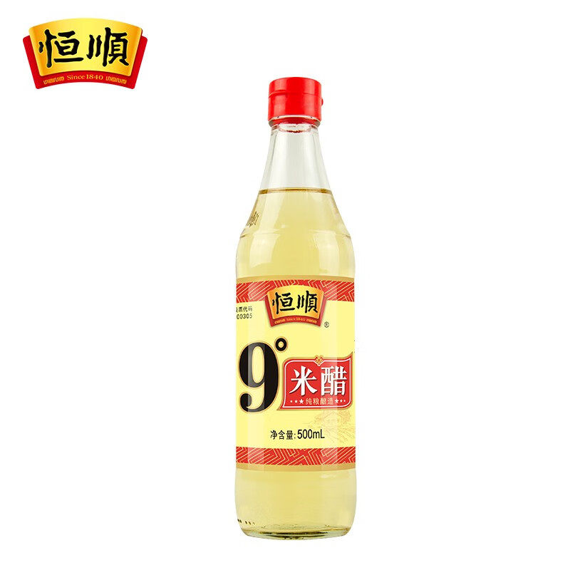 恒顺9度米醋500ml