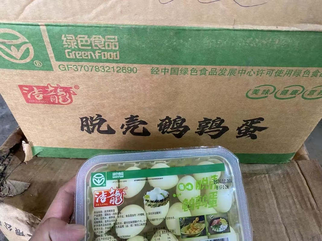 洁龙盒装鹌鹑蛋