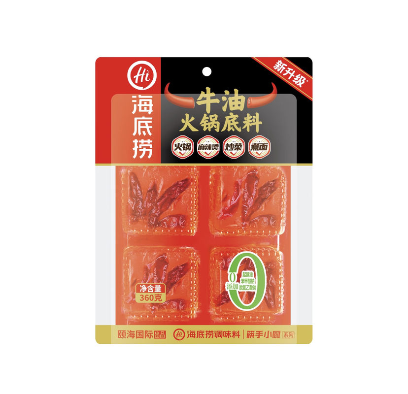 海底捞牛油火锅料360g（红）
