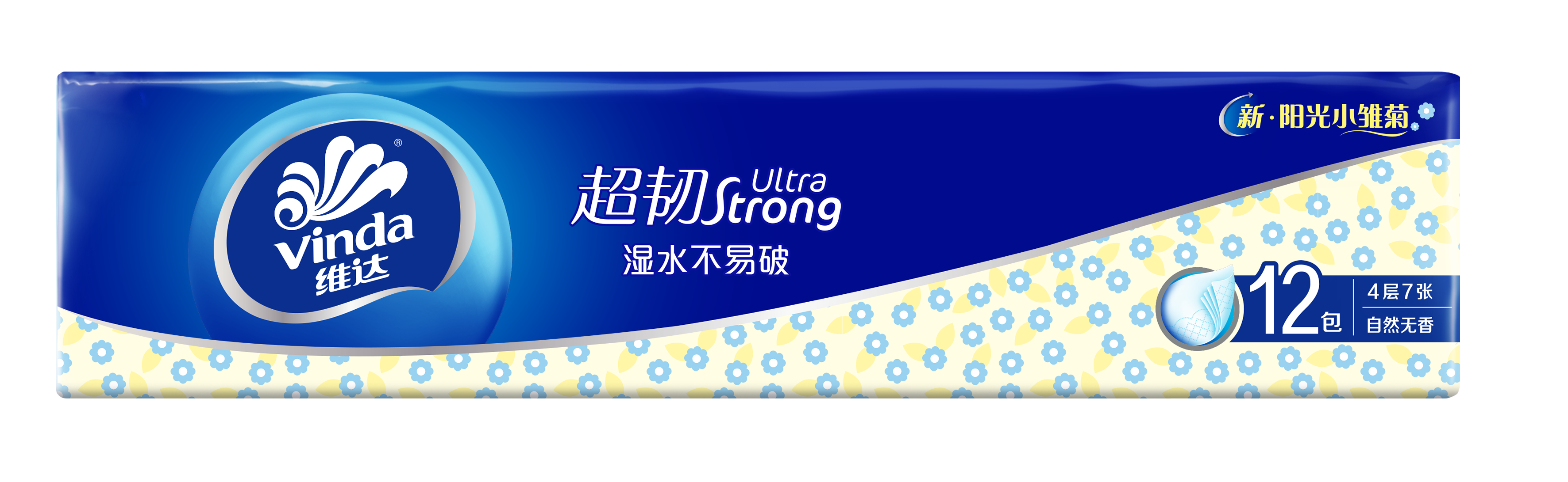 维达纸手帕V0012-4加香12包