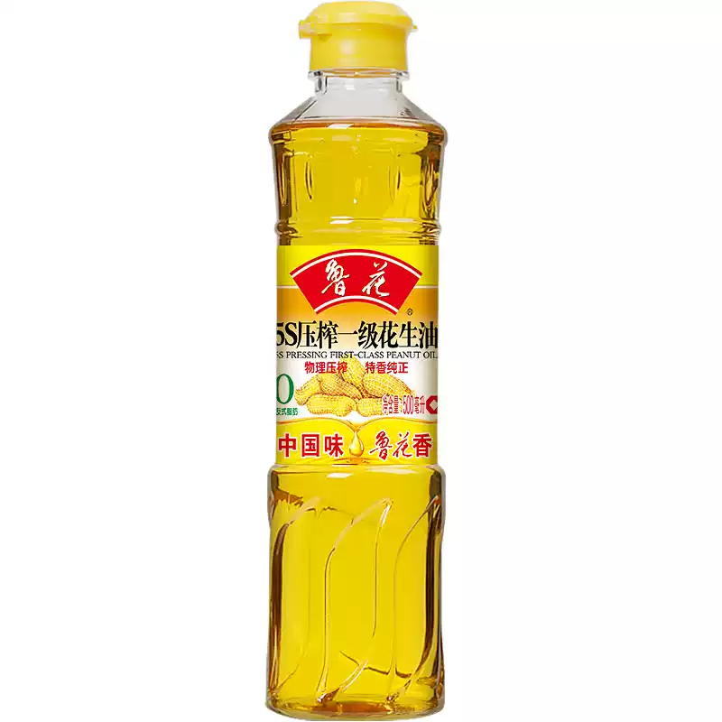 鲁花压榨一级花生油500ml
