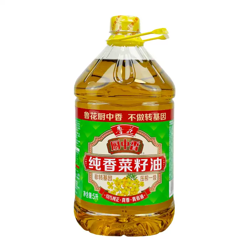 鲁花厨中香菜籽油5L