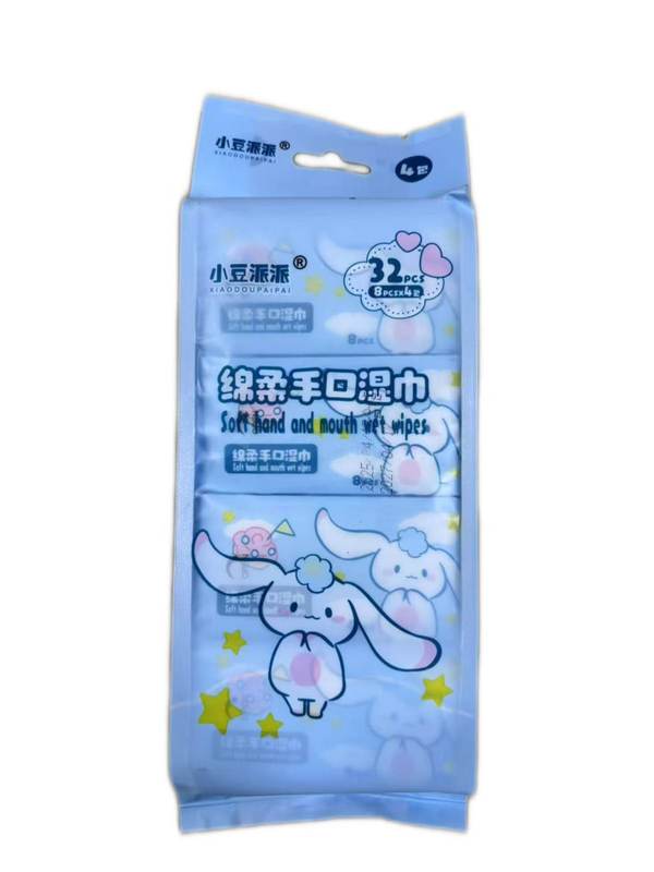 1385迷你四连包蓝包湿巾